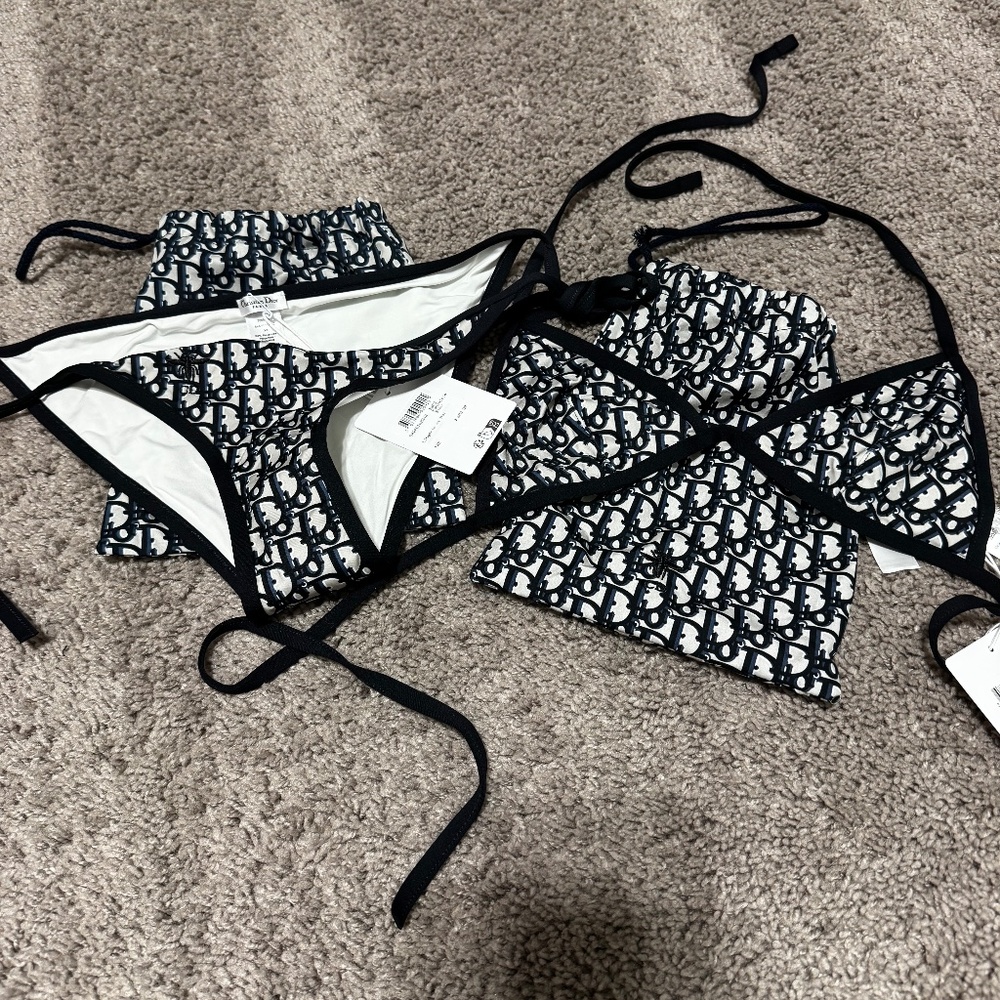 Brand New Dior 2pc Bikini